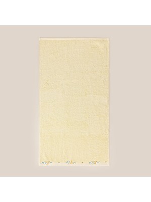 Matmel Soft Rido Yüz Havlusu - Sarı - 50X90 cm