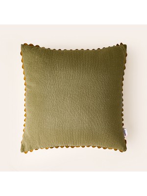 Matmel Soft Stone Kırlent - Yeşil - 45X45 cm