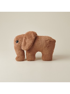 Matmel Soft Fil Figürlü Yastık - Kahverengi - 38X26 cm