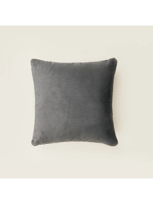 Matmel Soft Post Kırlent Kılıfı - Antrasit - 45X45 cm