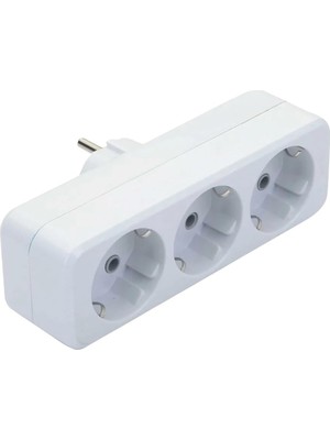 De-Pa Üçlü Topraklı Golyat Fiş Priz Çoğaltıcı / 220V 16A Güçlü ve Güvenli Priz Dönüş