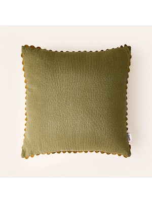 Matmel Soft Stone Kırlent - Yeşil - 45X45 cm