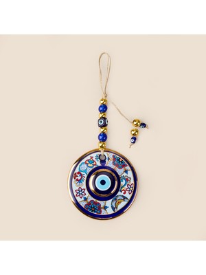Matmel Deco Flowers And Moon Nazarlık - Renkli - 13 cm