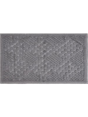 Matmel Soft Kağan 2'li Banyo Paspası - Gri - 60X100 cm + 50X60 cm