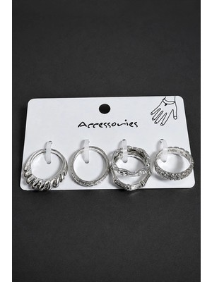 Marsilyan 5 Adet Metal Eklem Yüzük