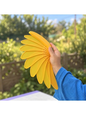 Lina Hobby Muz Yelpaze 3D Baskı Dekoratif Eğlenceli Hediye