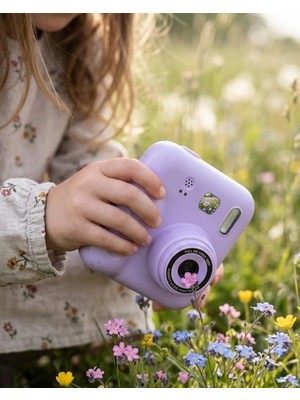 Astraltech Mini Çocuk Kamerası Fotoğraf Video Çekim 4 Rulo Kağıt ve 5 Kalem Hediyeli