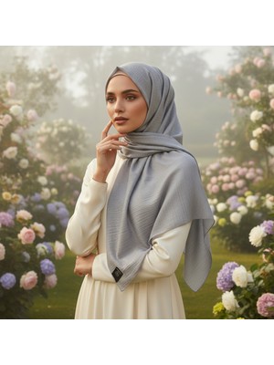 Modakaşmir Moda Kaşmir Safir Kadın Eşarp 2