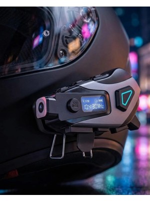 Astraltech Kask Içi Bluetooth Kulaklık Kamera Özellikli Uzun Pil Ömrü ve Su Geçirmez