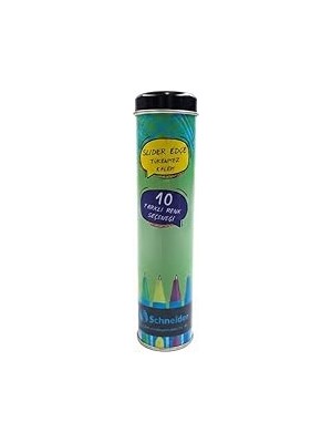 Uravas Store Schneıder Slıder Edge Metal Tüp 10'lu Set Pastel Renkler