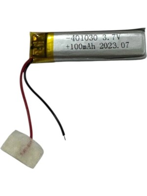 Uravas Store Sertec 401030 3.7V 100 Mah Li-Polymer Pil (DEVRELI/1.5A)