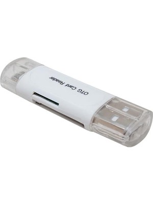 Motto Ticaret USB To Micro USB + Kart Okuyucu Otg Çevirici