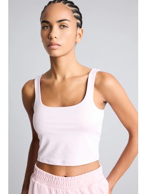 DeFacto Kare Yaka Basic Crop Sporcu Atlet H2003AX26AU