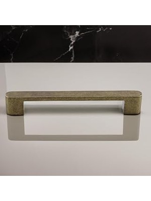 Uravas Store Uhud Kulp 128 mm Antik Sarı Metal Mutfak Mobilya Çekmece Mutfak Dolap Dolabı Kulpları Kapak Kulbu