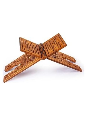 Uravas Store Ahşap Rahle Oymalı Rahle - Orta - 55CM