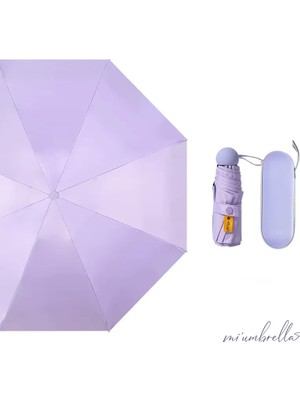 bliss umbrella 8 Telli Kapsül Şemsiye UV Koruma Özellikli