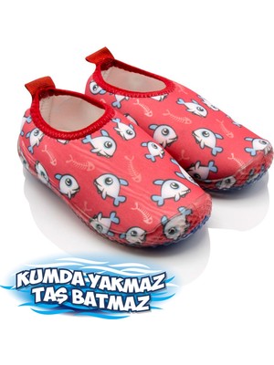 Twigy Balık Çocuk Deniz Ayakkabısı Kırmızı 20/29