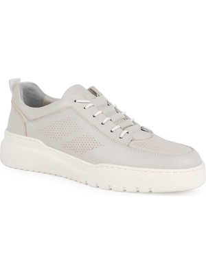 Libero L5862 Hakiki Deri Delik Detaylı Darbe Emici Esnek Kalın Taban Erkek Comfort Sneaker