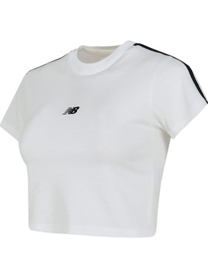 New Balance WNT3626 Beyaz Kadın Tişört