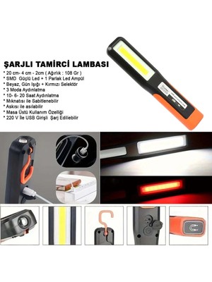 Renas Store Şarjlı Tamirci Lambası  WT-297