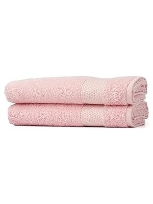Renas Store | Minerva |%100 Doğal Pamuklu 2'li Havlu Seti Pembe