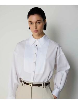 Machka Karma Düğmeli Poplin Gömlek MS1260025019002