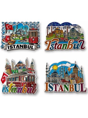 Renas Store Istanbul Temalı Silikon Magnet ALK5827