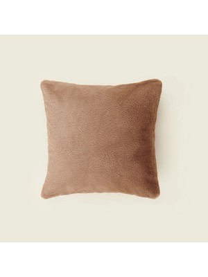 Matmel Soft Post Kırlent Kılıfı - Kahverengi - 45X45 cm