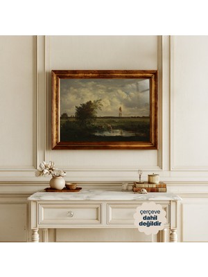 Persona Istanbul Théodore Rousseau "sunlight" - Vintage Manzara Posteri (Çerçevesiz)