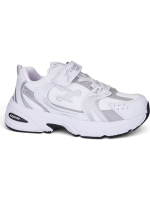 İmershoes Günlük Unisex Çocuk Spor Ayakkabı Cırtlı Lastik Bağcık Desenli Rahat Hafif Taban Sneaker 180C