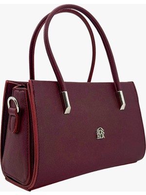 Sosela 67-8113 Kadın Bordo Omuz ve Kol Çanta
