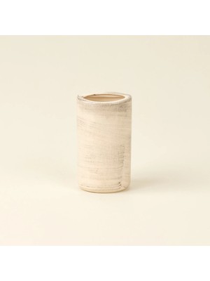 Matmel Bath Diş Fırçalık - Krem - 12X6,5 cm