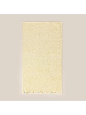 Matmel Soft Rido Yüz Havlusu - Sarı - 50X90 cm
