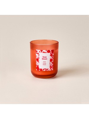 Matmel Deco Rose Bloom Bardak Mum - Renkli - 180 gr