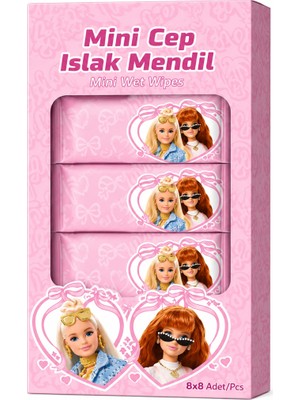Renas Store Islak Mini Cep Mendili 8'li