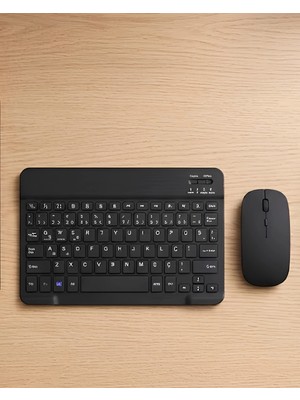 Astraltech Sessiz Tuşlu Kablosuz Klavye Mouse Seti Çoklu Cihaz Uyumlu