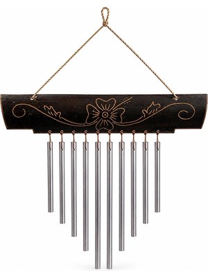 Starseven Bambu Metal Çubuklu Rüzgar Çanı NO:1048