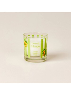 Matmel Deco Sweet Mango Bardak Mum - Renkli - 190 gr