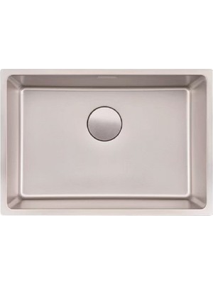 Ivento Ivnt 5444A-01 50 cm Paslanmaz Çelik Mutfak Evyesi Tezgah Altı / Tezgah Üstü 500X440X210MM