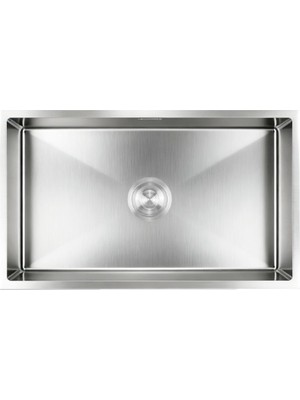 Ivento Ivnt CM7544-01 75 cm Paslanmaz Çelik Mutfak Evyesi Tezgah Altı / Tezgah Üstü 750X440X210MM