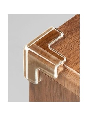 Renas Store 8 Li Set Silikon Şeffaf Masa Kenarı Koruma Aparatı