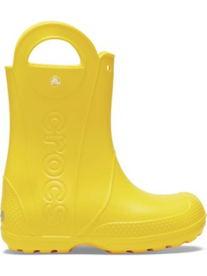 Crocs 211056 Handle It Rain Boot T Sarı Çocuk Bot