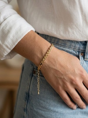 Nacre Pearl Xuping Arpa Bileklik