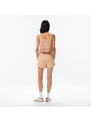 United4 Unıted4 Regular Fit Kadın Pembe Şort