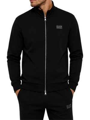 EA7 Erkek Siyah Sweatshirt 7M002780 AF17160-UC001
