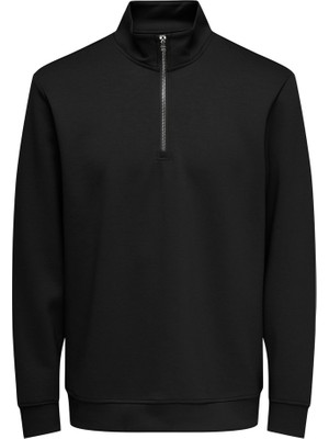 Only & Sons Jack Jones Only&sons Erkek Yarım Fermuar Sweatshirt 22037612