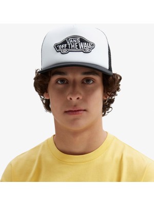 Vans Classic Patch Curved Bill Trucker Erkek Siyah Şapka
