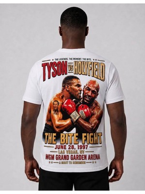 Limitless Fight Gear Bıte Fıght Tyson & Holyfıeld T-Shırt