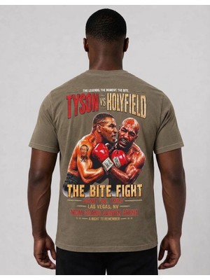 Limitless Fight Gear Bıte Fıght Tyson & Holyfıeld T-Shırt