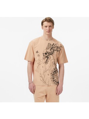 United4 Unıted4 Regular Fit Erkek Mor T-Shirt